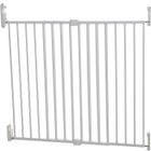 DREAMBABY Barrière de sécurité Extra large BROADWAY Gro Gate - A visser - L 76/134,5 x H 76 cm - Blanche