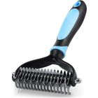 RNGCPTO Brosse pour Chiens et Chats Poils Longs Peigne de toilettage Professionnel Idéal pour démêler, et pour supprimer Poils Morts