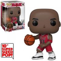 Figurine Funko Pop! NBA: Bulls - 10" Michael Jordan (Red Jersey)