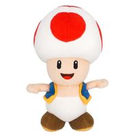 Peluche Super Mario - Toad rouge 20 cm