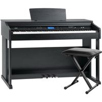 FunKey DP-2688A SM piano numérique noir mat banquette set