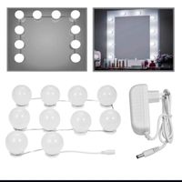 Éclairage de lampe - XCSOURCE - Lumière de miroir de vanité LED - Blanc - 6500K - 10 ampoules