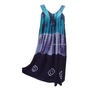 Vacances à La Plage Robe Longue Taille Plus 5256 Achat