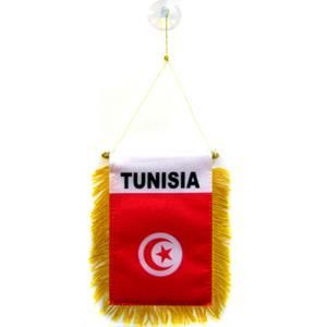 GUIRLANDE NON LUMINEUSE Fanion Tunisie 15x10cm - tunisien Spécial voiture