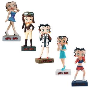 FIGURINE - PERSONNAGE Lot de 10 figurines Betty Boop Collection Betty Bo