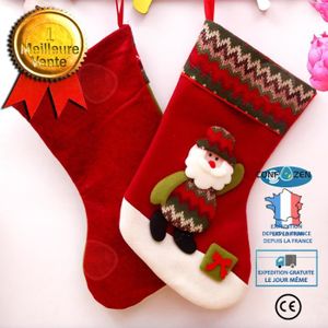 CHAUSSETTE DE NOËL CONFO® Chaussettes de Noël décorations chaussettes