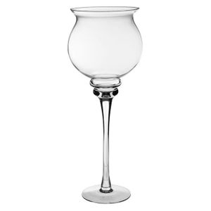 Hbf 3 Photophores en verre transparent