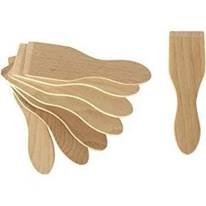 Spatules En Bois De Raclette - Lot De 8 En Eucalyptus, Taille 12,5 X 4,5 Cm, Pour Fromage, Barbecue, Cuisine