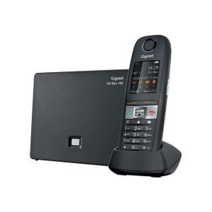 Téléphone fixe Téléphone sans fil Gigaset E630A GO - Noir - ID d'