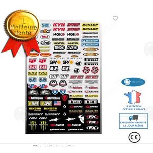 Lot de 8 autocollants réfléchissants pour jantes de voiture Auto Racing Hub  Sports Stickers pour camion pare-chocs (blanc) - Cdiscount Auto