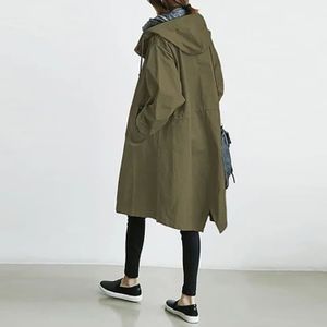 MANTEAU - CABAN Manteau,Femmes automne couleur unie poche coupe ve