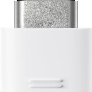 CÂBLE TÉLÉPHONE Samsung Adaptateur USB Type C/micro USB - Blanc