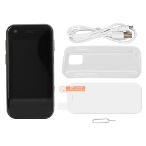 Téléphone portable Mini téléphone portable TMISHION XS11 - Blanc - 3G
