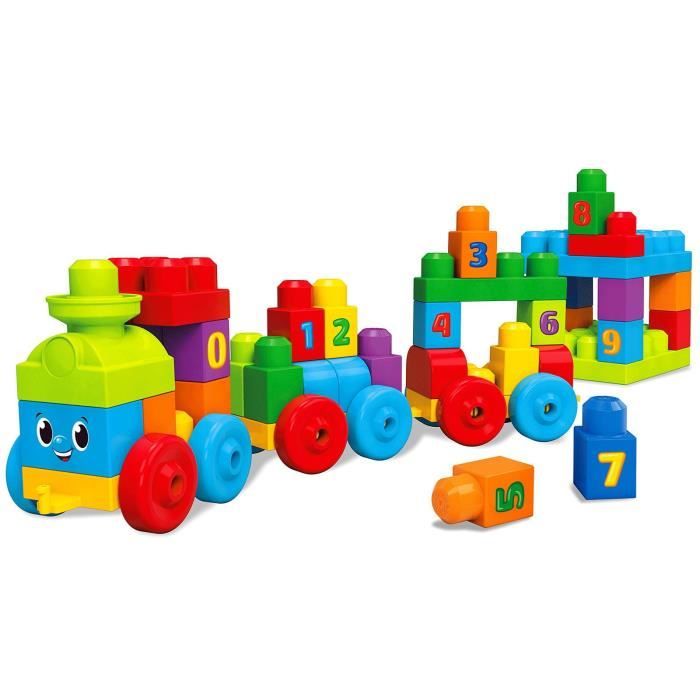 mega bloks train d apprentissage