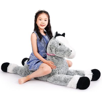 Ours En Peluche SNOWOLF – Oreiller Câlin 50 Cm, Violet, Jouet Kawaii Tout Doux, Pour Enfant, Squishy