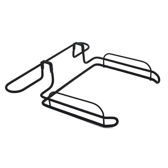 Support de sac poubelle avec pince pour tiroir/porte/meuble, idéal pour
