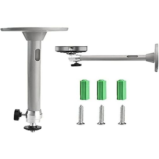 Support De Projecteur Portable Universel - Pied De Table Réglable 360° - Vis 1/4" - Stable, Antidérapant, Sans Perçage