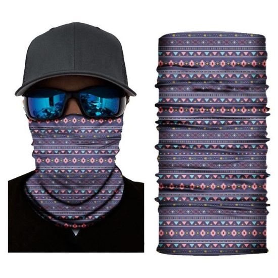 Cache-Cou Multifonction Bandana - Cagoule Réglable - Pour Sport, Moto, Randonnée - Protection Soleil Et Vent
