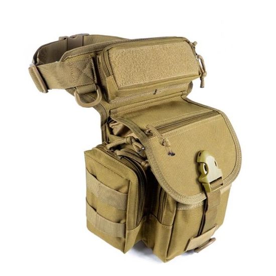Holster De Jambe Tactique Condor Tornado - Gaucher - Coyote Brown - Neuf