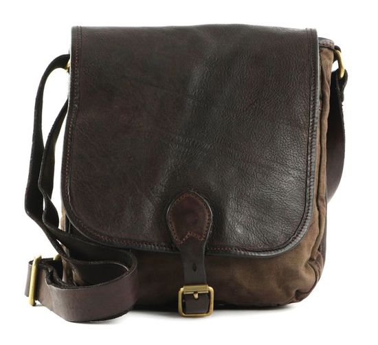 Sac D'affaires CAMPOMAGGI Saturno - Cuir Cognac/marron - 35x28x8 Cm - Italie - Neuf Avec Accessoires