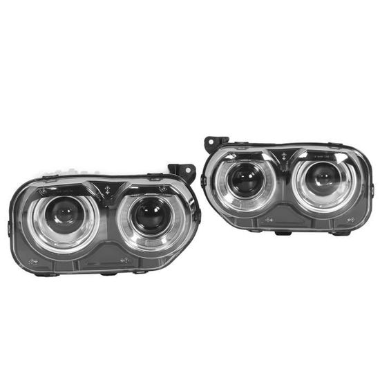 Phare LED RC 4 Lumières Blanches - 440mm Pour 1/10 Axial SCX10 TRX4 TRX6 Gen8 - 5-7.4V