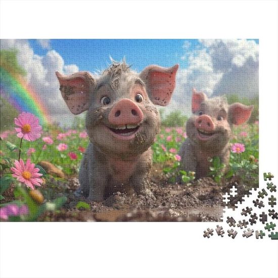 AMCJJ Puzzle 1000 Pieces,Puzzle Adulte,Puzzle Paysage,Puzzle en Bois 75x50cm ,Puzzles Classiques pour Adultes et Enfants à partir de 12 Ans,Pays des Merveilles