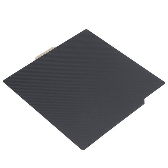 Plateau De Construction Double Face PEI 500x500 Mm Pour Imprimante 3D - Magnétique, Texturé - Compatible PLA, ABS, PETG, TPU