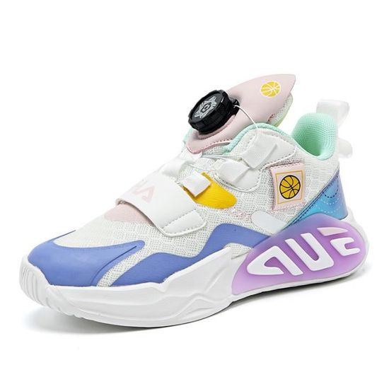 Chaussures De Basket Pour Enfants - Garçons Et Filles, Respirantes, Semelle Antidérapante - Pour Sport, école, Loisirs