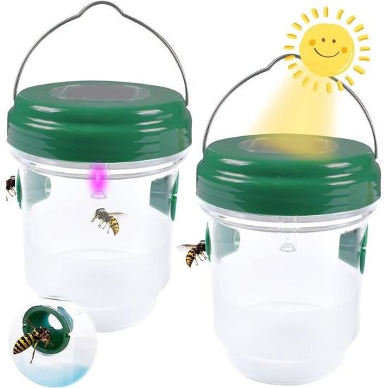 Piège à Guepes Et Frelon Extérieur Avec Lumière - Piege A Frelon