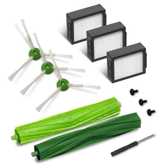 Kit 20 Pièces Accessoires Dreame L20 Ultra - Brosse Principale, Filtres, Brosses Bord, Chiffons, Sacs Poussière | Compatible L20 Ultra