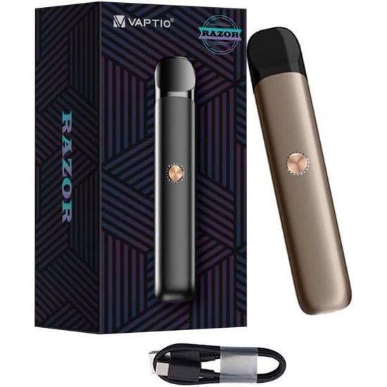 VAPTIO Razor Kit Kit de démarrage Vape Pen avec batterie 550mAh Pod 2,0 ...