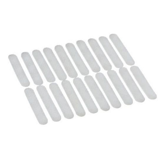 MAXQUU Lot De 8 Bandes Antidérapantes Pour Raquettes Badminton Et Squash – Respirantes, Noir – 110x2,5 Cm