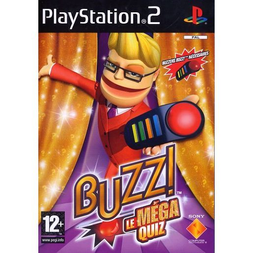 BUZZ LE MEGA QUIZZ / jeu console PS2