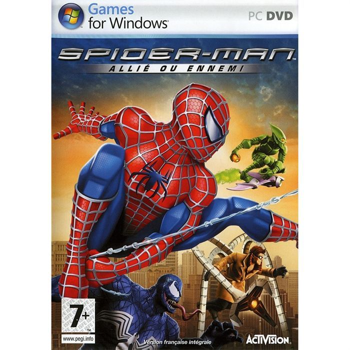 SPIDERMAN ALLIE OU ENNEMI / JEU PC DVD-ROM - Cdiscount Jeux vidéo
