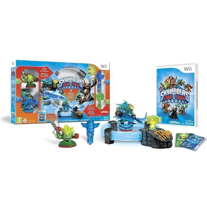 Skylanders Trap Team - Pack De Démarrage - Jeu Wii - Activision - Standard - En Boîte