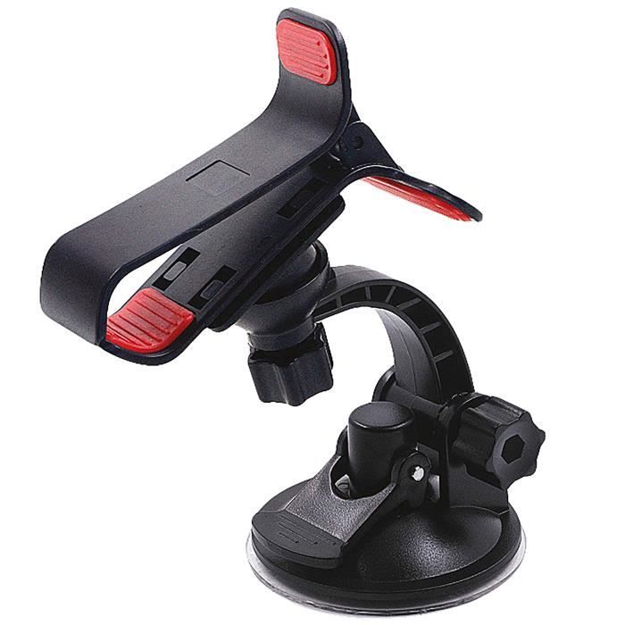 Support telephone voiture ventouse avec pince max 12 cm