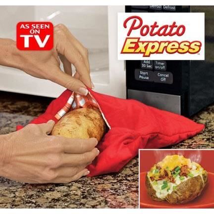 SAC DE CUISSON POMME DE TERRE MICRO ONDE VAPEUR