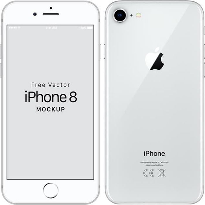 Apple iPhone 8 - 64 Go - Argent