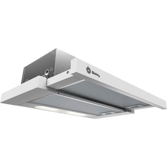 Balay 3BT263MB Hotte Téléscopique Niche largeur : 46 cm profondeur : 28 cm extraction et recirculation (avec kit de…