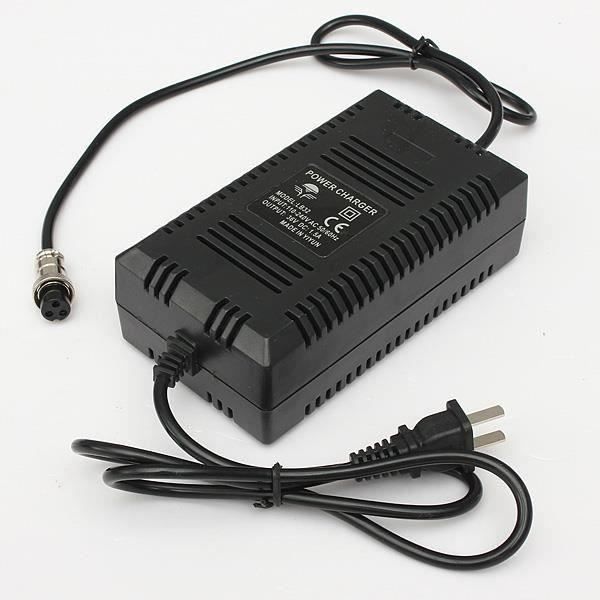 NEUFU 36V Chargeur de Batterie de Trottinette Electrique de scooter ATV Electrocar