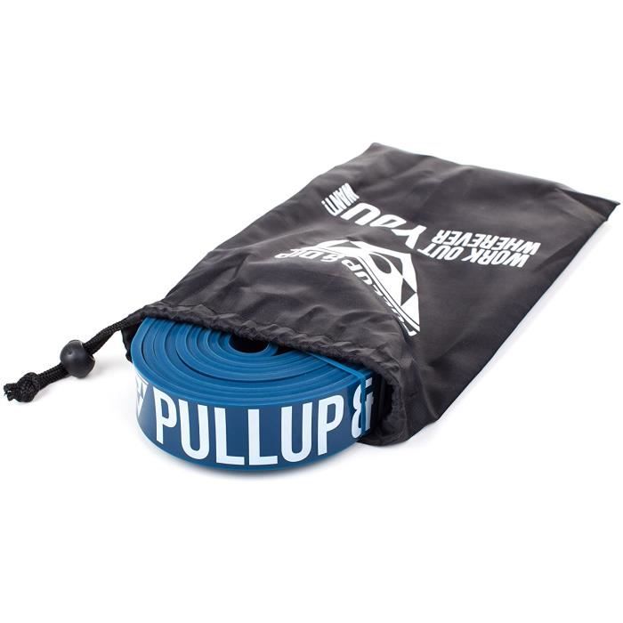 PULLUP & DIP Bandes de Résistance Bande Élastique avec Sac, Guide d'exercice et Ancrage de Porte (Sets), Bandes de Traction, Pull-Up