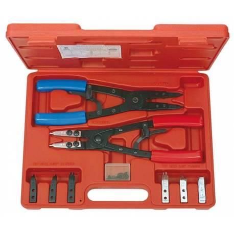 Coffret de pinces à Circlips® intérieur et exté...