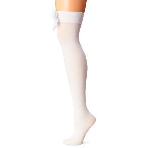 Leg Avenue Bas Chic Résille Blanc Taille Unique - 902322002