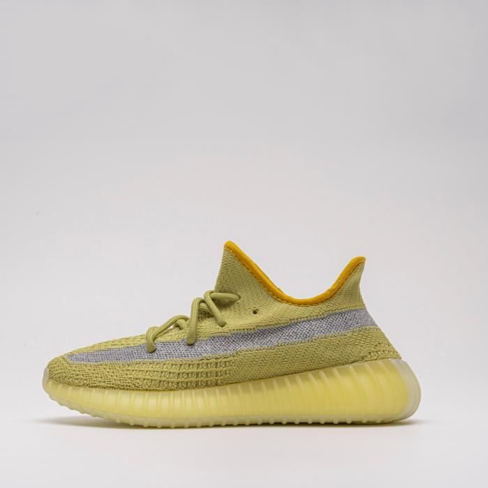 Basket Yezzy BOOST 350 V2 -Marsh- Real Boost FX9034 Chaussures de Running Homme Femme - Jaune