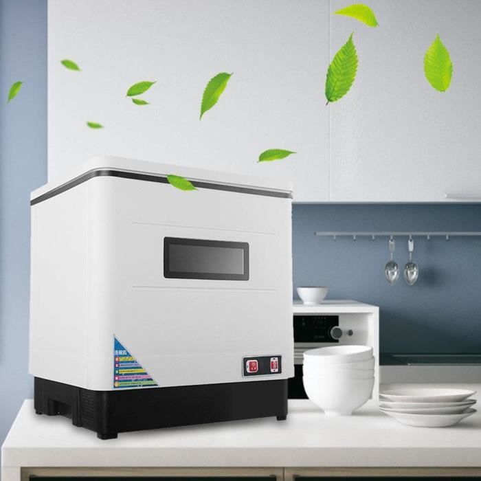 Lave-vaisselle ,2000W Lave vaisselle posable - Inox WE11172