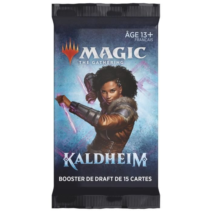 Magic the gathering MTG Paquet de cartes Série Kaldheim Booster de Draft FR