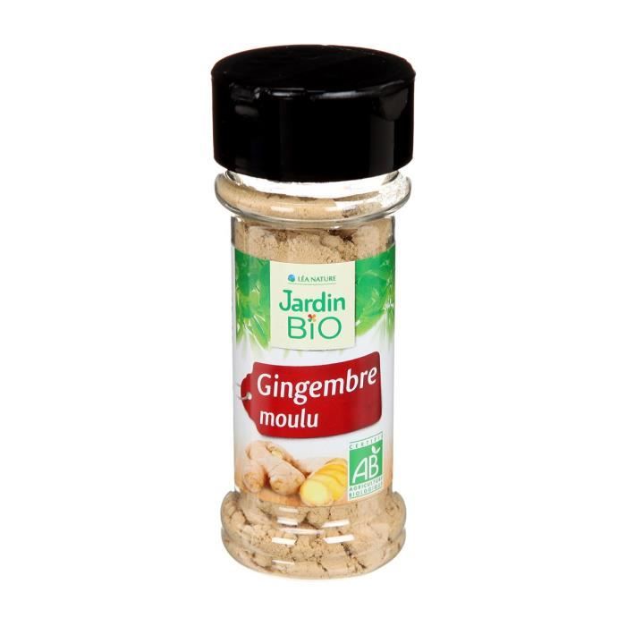 JARDIN BIO Gingembre moulu bio - 25 g