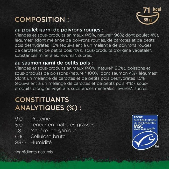 Comparer les prix de Boite d'alimentation - patee d'alimentation - nourriture humide - nourriture molle Sheba - 427863
