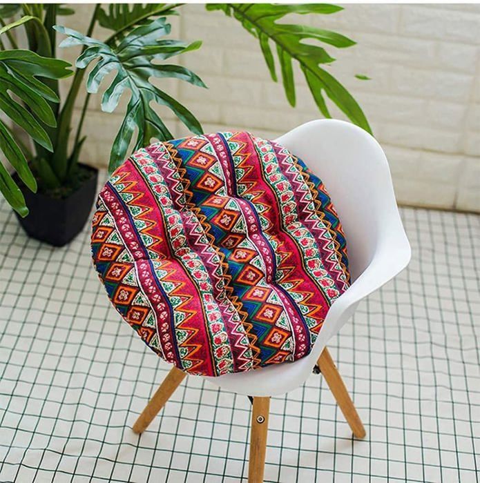 Galette De Chaise Ronde AGDLLYD Lot De 6 Coussins Rembourrés Pour Chaise De Cuisine Coussin De Sol Galette De Chaise Ronde AGDLLYD Lot De 6 Coussins Rembourrés Pour Chaise De Cuisine Coussin De Sol