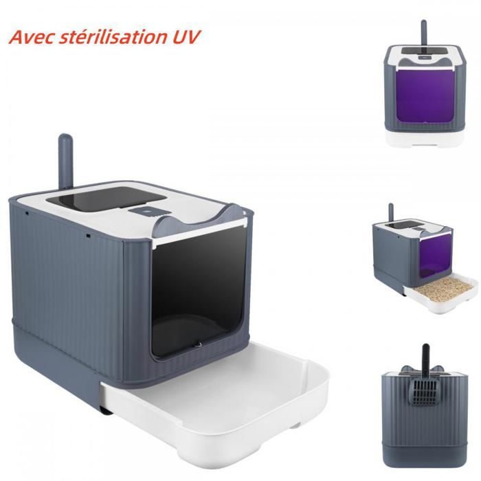 Meilleurs prix pour Caisse Litière Fermée Grande - XUANYU - Bac à litière Pour Chat - Hauteur de l'entrée: 23 cm